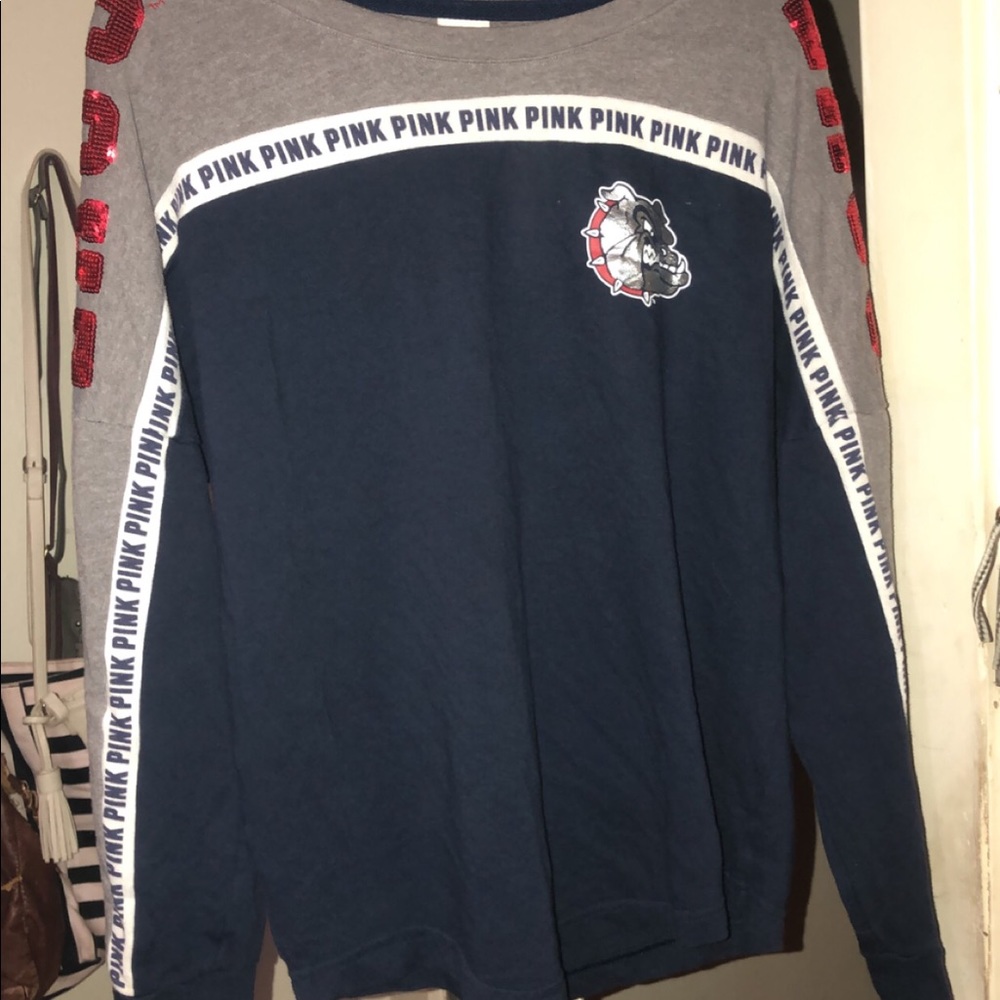 Pink sweater size small